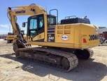 Back of used Excavator